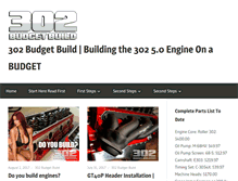 Tablet Screenshot of 302budgetbuild.com